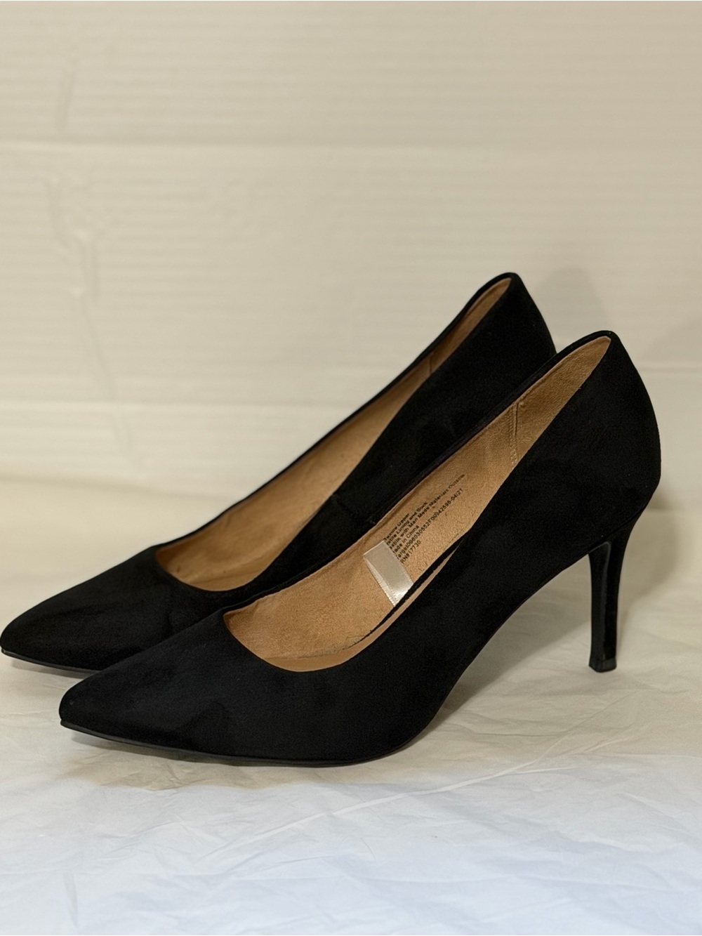 Target Black Pointed-Toe Suede Pumps